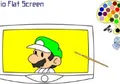 Mario Flat Screen