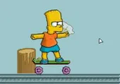Imagen del juego: Bart on Skate