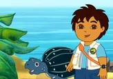 Diego and Tuga the Sea Turtle