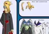 Imagen del juego: Vestir a Deidara