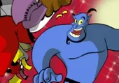 Imagen del juego: Juego de vestir al genio de Aladdin