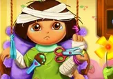 Dora y su recuperación en el hospital
