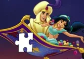 Imagen del juego: Juego de puzzle de Aladdin y Jasmine