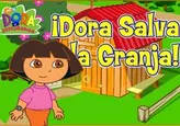 ¡Dora salva la granja!