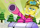 Bob Esponja el conductor del tanque
