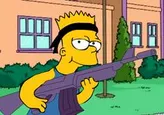The Simpsons Bart Rulez